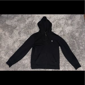 Polo zip up hoodie